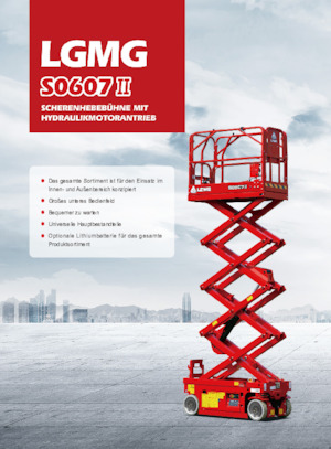 Verrijdbare schaarliften LGMG  S0607II