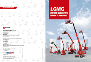 Verrijdbare schaarliften LGMG  S0608EII