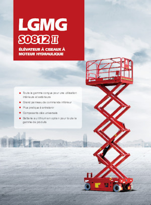 Verrijdbare schaarliften LGMG  S0812II 