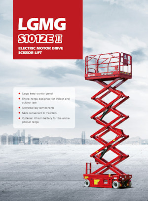 Verrijdbare schaarliften LGMG  S1012EII-Li
