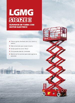 Verrijdbare schaarliften LGMG  S1012EII-Li