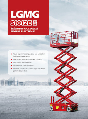 Verrijdbare schaarliften LGMG  S1012EII-Li