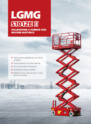 Verrijdbare schaarliften LGMG  S1012EII-Li