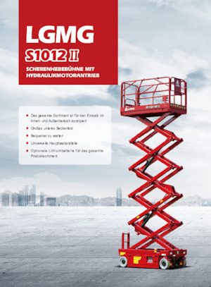 Verrijdbare schaarliften LGMG  S1012II-Li