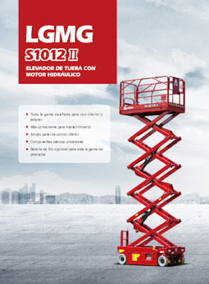 Verrijdbare schaarliften LGMG  S1012II-Li