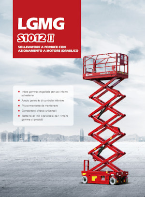Verrijdbare schaarliften LGMG  S1012II-Li