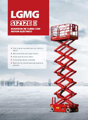 Verrijdbare schaarliften LGMG  S1212EII-Li