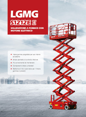 Verrijdbare schaarliften LGMG  S1212EII-Li