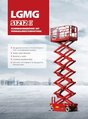 Verrijdbare schaarliften LGMG  S1212II 