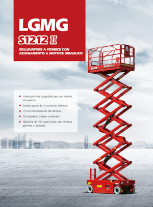 Verrijdbare schaarliften LGMG  S1212II 