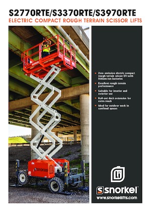 Verrijdbare schaarliften Snorkel S2770RTE