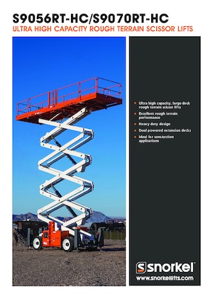 Verrijdbare schaarliften Snorkel S9056RT-HC