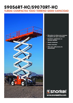 Verrijdbare schaarliften Snorkel S9056RT-HC