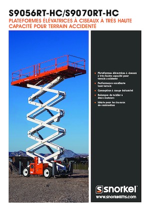 Verrijdbare schaarliften Snorkel S9056RT-HC