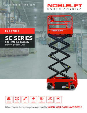 Verrijdbare schaarliften Noblelift SC2632EN