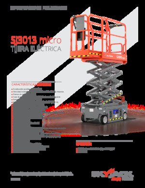 Verrijdbare schaarliften Skyjack SJ3013 micro 