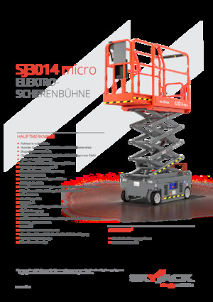 Verrijdbare schaarliften Skyjack SJ3014 