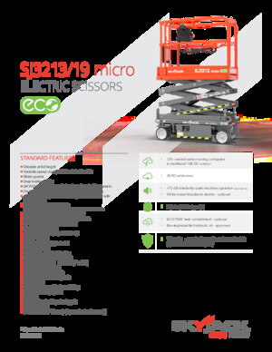 Verrijdbare schaarliften Skyjack SJ3213 micro