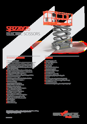 Verrijdbare schaarliften Skyjack SJ3226 