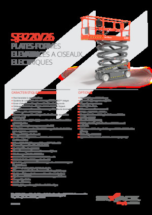 Verrijdbare schaarliften Skyjack SJ3226 