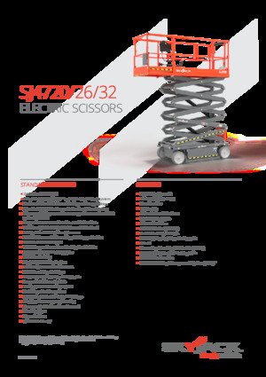 Verrijdbare schaarliften Skyjack SJ4732 