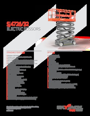 Verrijdbare schaarliften Skyjack SJ4732 