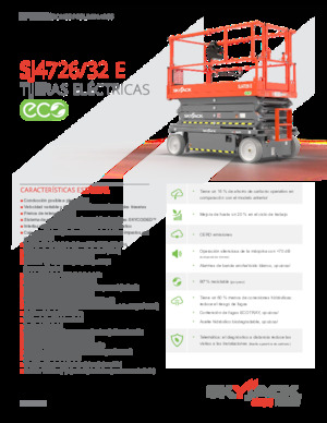 Verrijdbare schaarliften Skyjack SJ4732E