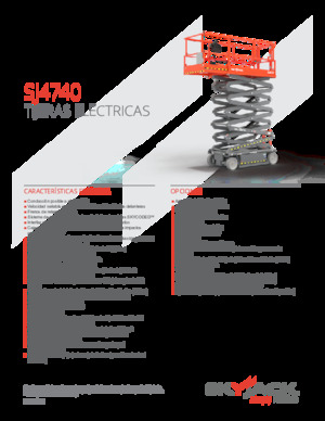 Verrijdbare schaarliften Skyjack SJ4740 