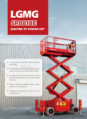 Verrijdbare schaarliften LGMG  SR0818E