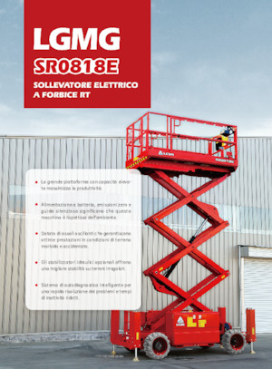 Verrijdbare schaarliften LGMG  SR0818E