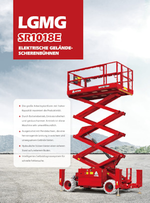 Verrijdbare schaarliften LGMG  SR1018E
