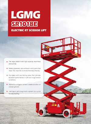 Verrijdbare schaarliften LGMG  SR1018E
