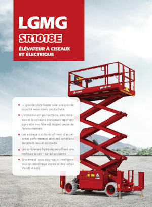Verrijdbare schaarliften LGMG  SR1018E
