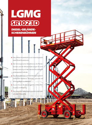 Verrijdbare schaarliften LGMG  SR1023D