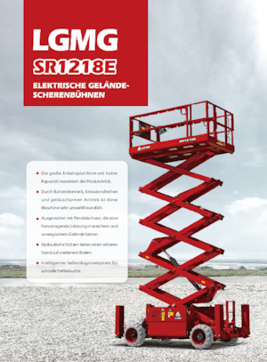 Verrijdbare schaarliften LGMG  SR1218E