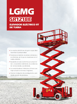 Verrijdbare schaarliften LGMG  SR1218E