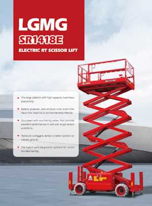 Verrijdbare schaarliften LGMG  SR1418E 