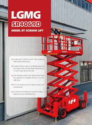 Verrijdbare schaarliften LGMG  SR4069D
