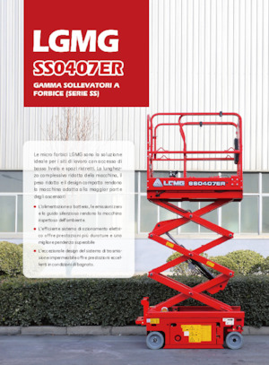Verrijdbare schaarliften LGMG  SS0407ER 