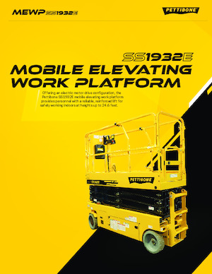 Verrijdbare schaarliften Pettibone SS1932E