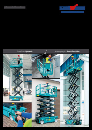 Verrijdbare schaarliften Sunward SWSL 0807 HD