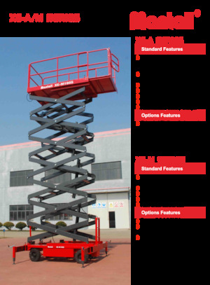 Verrijdbare schaarliften Mantall XE-A140S