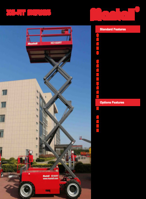 Verrijdbare schaarliften Mantall XE140RT