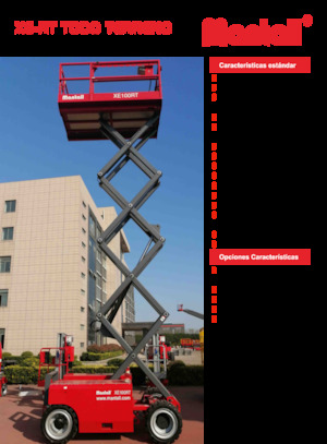 Verrijdbare schaarliften Mantall XE140RT