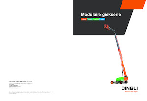 Telescoophoogwerkers op wielen Dingli BT18CRT2