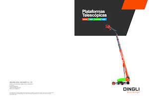 Telescoophoogwerkers op wielen Dingli BT36HRT