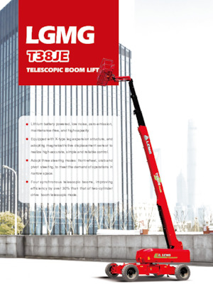 Telescoophoogwerkers op wielen LGMG  T38JE