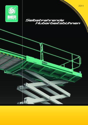 Telescoophoogwerkers op wielen Imer IT 100 E