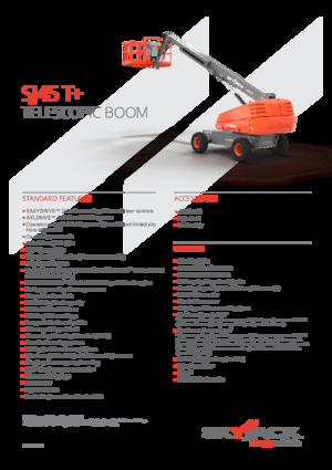 Telescoophoogwerkers op wielen Skyjack SJ 45 T+