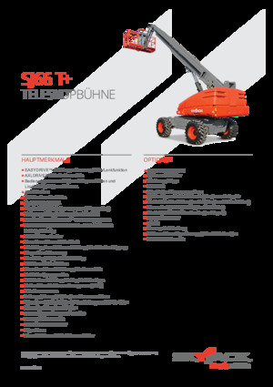 Telescoophoogwerkers op wielen Skyjack SJ 66 T+